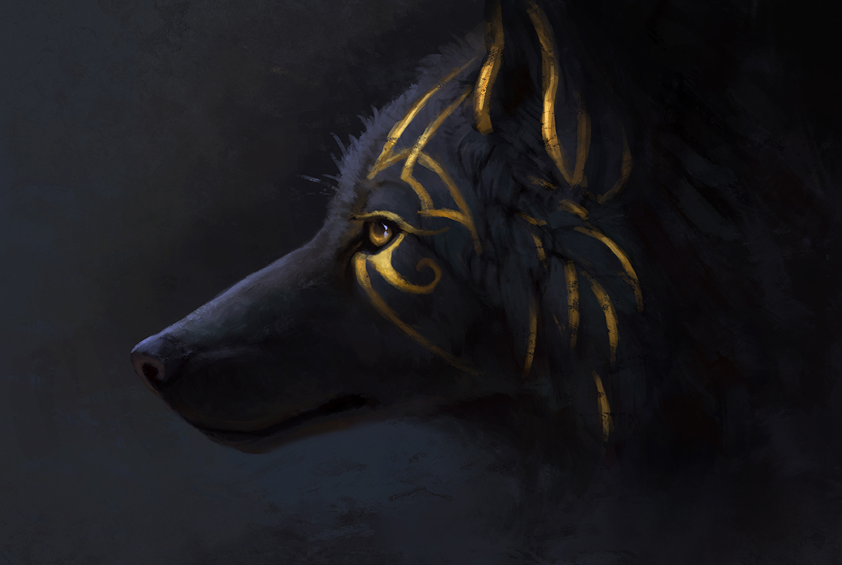 'Enthrall', one of Jade’s canine sketches