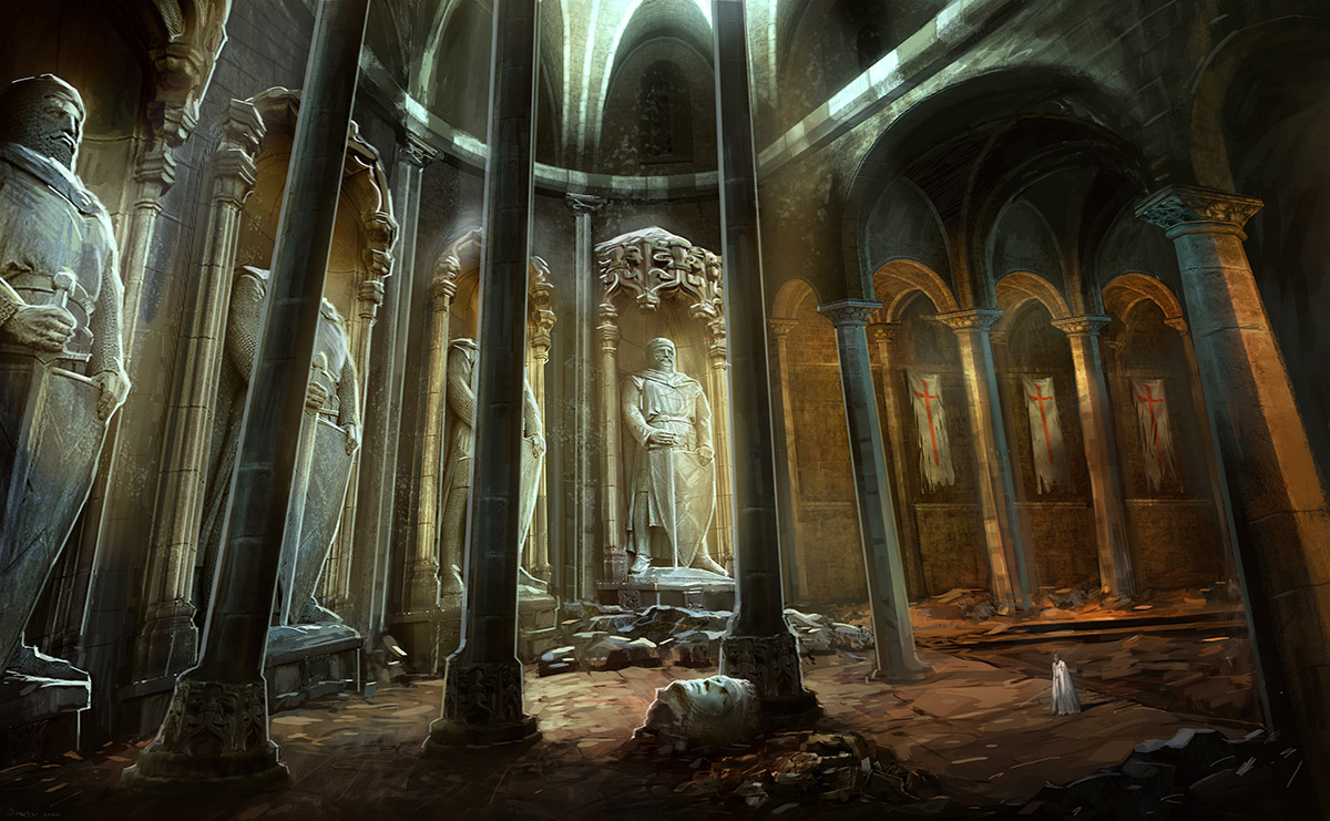 Another concept created for Haemimont Games’ The First Templar action adventure game © Haemimont Games 
